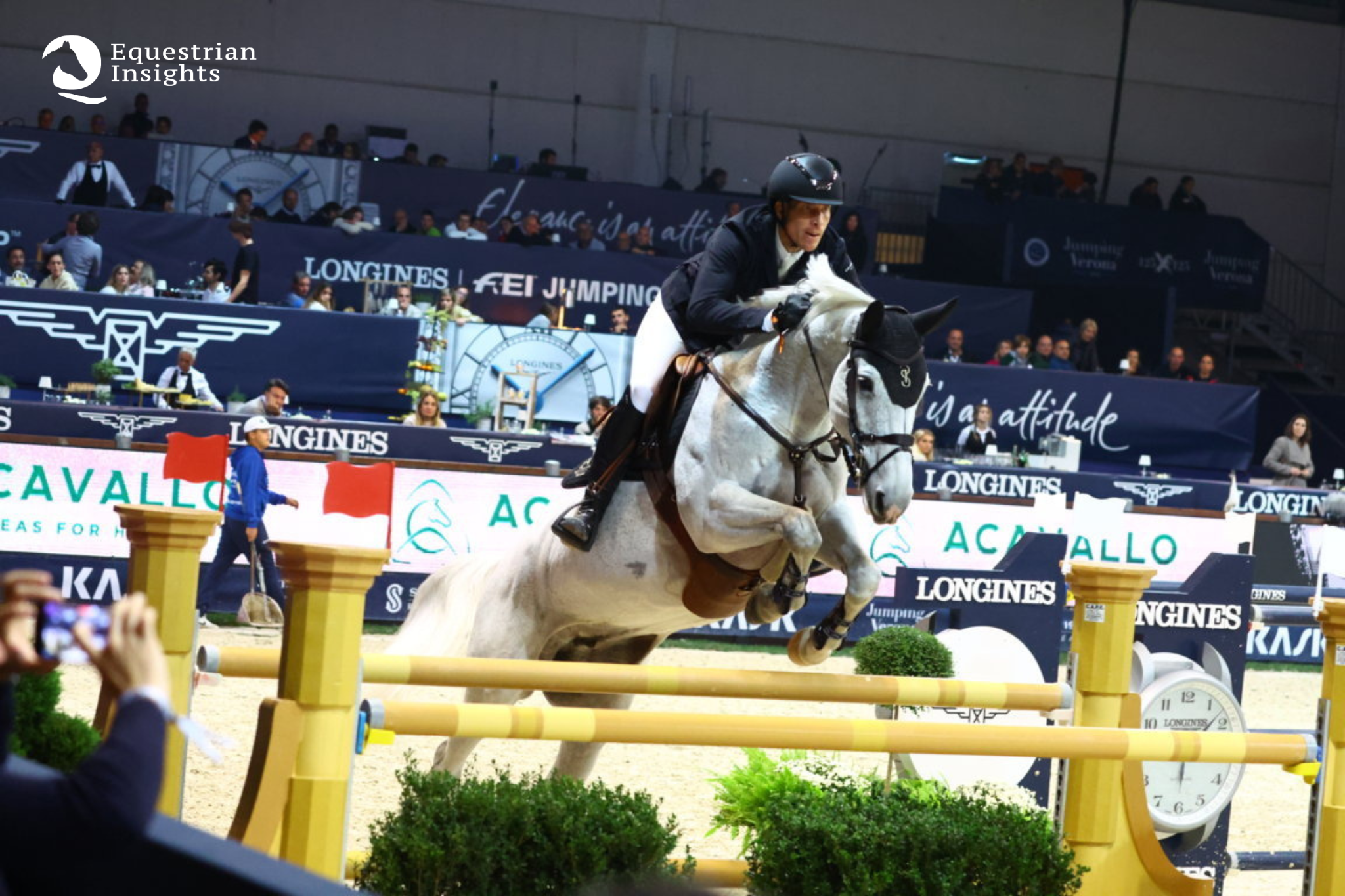 Longines Ranking Von Eckermann ancora al comando Gaudiano